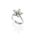 18CT WHITE GOLD DIAMOND FLOWER RING (Thumbnail 2)