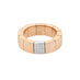 DEMEGLIO SCACCO ROSE AND WHITE GOLD STRETCH DIAMOND RING (Thumbnail 1)