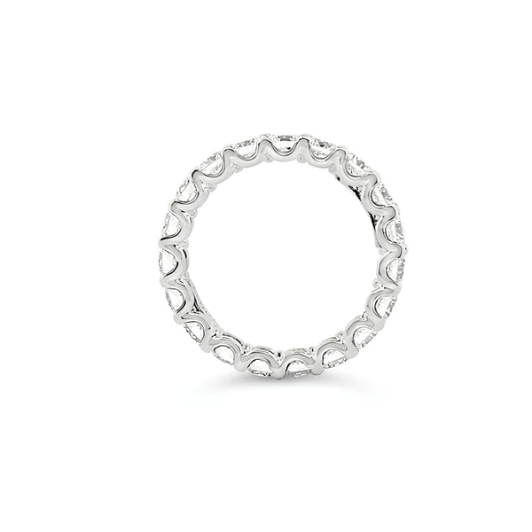 ROBERTO COIN "CENTO" 18CT WHITE GOLD DIAMOND ETERNITY BAND (Image 2)