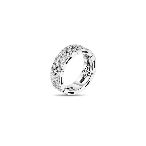 ROBERTO COIN 'LOVE IN VERONA' 18CT WHITE GOLD DIAMOND RING (Image 1)