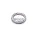 DEMEGLIO 'GIOCONDA' ELASTIC HALF MOON WHITE DIAMOND RING (Thumbnail 1)