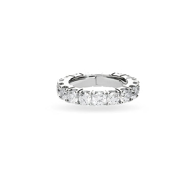 DEMEGLIO 18CT WHITE GOLD MULTISIZE ROUND BRILLIANT CUT DIAMOND RING