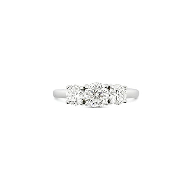 PLATINUM THREE STONE 