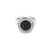 JORG HEINZ 'MAGIC' 18CT WHITE GOLD AND 18CT ROSE GOLD BLACK, WHITE AND BROWN DIAMOND RING (Thumbnail 2)