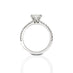 PLATINUM 1.00CT DIAMOND RING (Thumbnail 2)
