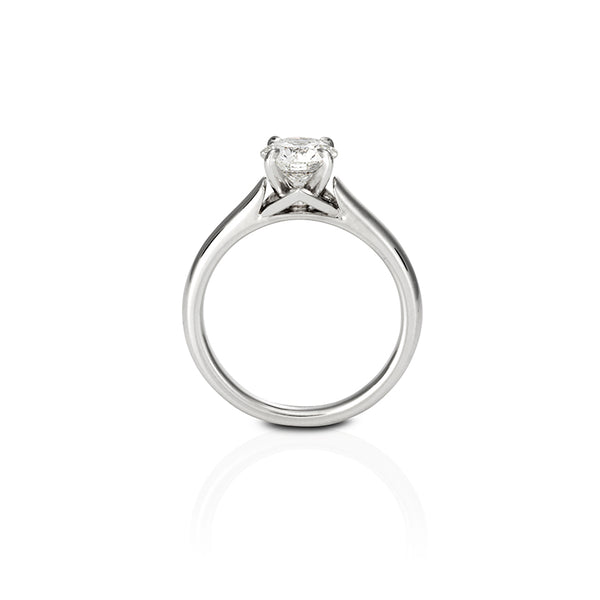 PLATINUM 1.01CT DIAMOND RING (Image 2)