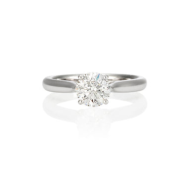 PLATINUM 1.06CT DIAMOND RING