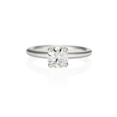 PLATINUM 1.01CT DIAMOND RING