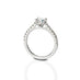 PLATINUM 1.00CT DIAMOND RING (Thumbnail 2)