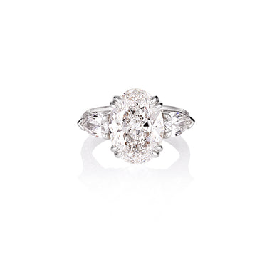 5.02CT DIAMOND RING WITH ARGYLE PINK DIAMONDS