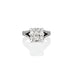 5.01CT CUSHION CUT DIAMOND RING IN PLATINUM (Thumbnail 1)