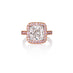 5.01CT CUSHION CUT DIAMOND AND ARGYLE PINK DIAMOND RING (Thumbnail 1)