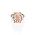 7.52CT FAINT PINK DIAMOND RING IN PLATINUM AND 18CT ROSE GOLD (Thumbnail 1)