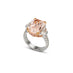 7.52CT FAINT PINK DIAMOND RING IN PLATINUM AND 18CT ROSE GOLD (Thumbnail 2)
