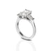 PLATINUM 2.20CT OVAL DIAMOND RING (Thumbnail 3)