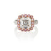 5.50CT ASSCHER CUT DIAMOND AND ARGYLE PINK DIAMOND RING (Thumbnail 1)