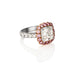 5.50CT ASSCHER CUT DIAMOND AND ARGYLE PINK DIAMOND RING (Thumbnail 2)