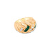 18CT YELLOW GOLD EMERALD AND DIAMOND DRESS RING (Thumbnail 3)