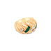 18CT YELLOW GOLD EMERALD AND DIAMOND DRESS RING (Thumbnail 4)