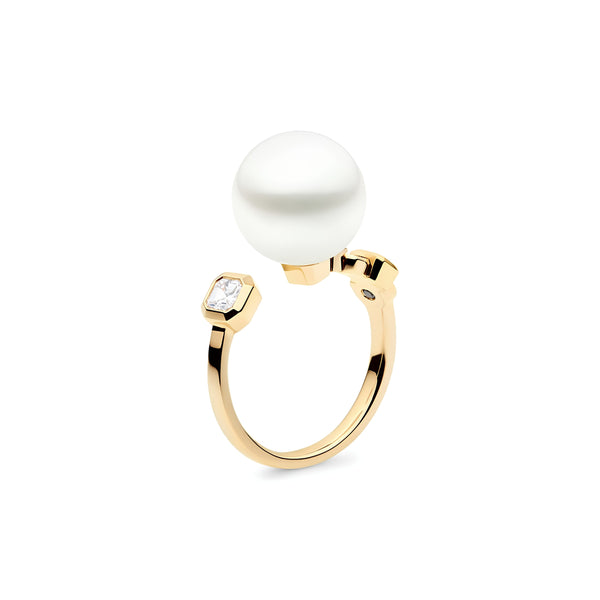 NOUVEAU MERIDIAN RING, YELLOW GOLD (Image 1)