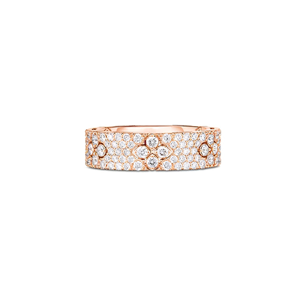 ROBERTO COIN 'LOVE IN VERONA' 18CT ROSE GOLD DIAMOND RING (Image 1)