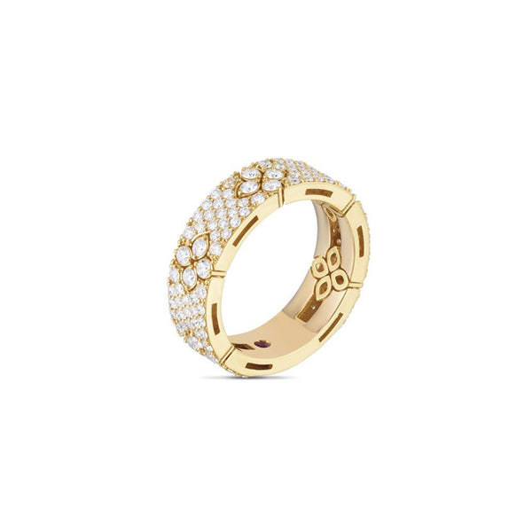 ROBERTO COIN 'LOVE IN VERONA' 18CT YELLOW GOLD DIAMOND RING (Image 2)