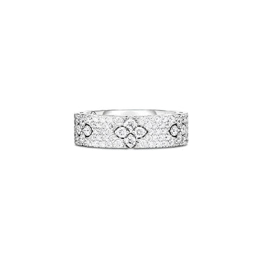 ROBERTO COIN 'LOVE IN VERONA' 18CT WHITE GOLD DIAMOND RING
