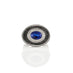 SAPPHIRE, BLACK AND WHITE DIAMOND DRESS RING (Thumbnail 1)