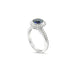 PLATINUM SAPPHIRE AND DIAMOND 'GRACE' RING (Thumbnail 2)