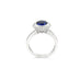 PLATINUM SAPPHIRE AND DIAMOND 'GRACE' RING (Thumbnail 3)