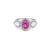 2.04CT PINK SAPPHIRE AND DIAMOND RING (Thumbnail 1)