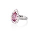 4.71CT PINK PADPARADSCHA SAPPHIRE AND WHITE DIAMOND RING (Thumbnail 4)