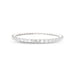 DEMEGLIO EXTENSIBLE EMERALD CUT DIAMOND STRETCH BRACELET IN 18CT WHITE GOLD (Thumbnail 1)