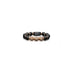 DEMEGLIO SFERA MATTE BLACK CERAMIC RING WITH 3 BROWN DIAMOND RONDELS (Thumbnail 1)