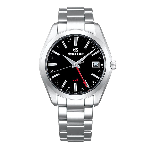 SBGN013 - GRAND SEIKO 'HERITAGE' BLACK DIAL 9F QUARTZ GMT (Image 1)