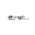 EMIL KRAUS 18CT WHITE GOLD MOTHER OF PEARL, BLACK ONYX AND DIAMOND DRESS STUDS (Thumbnail 2)
