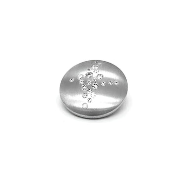 JORG HEINZ INTERCHANGEABLE 18CT WHITE GOLD DIAMOND CLASP AND PENDANT