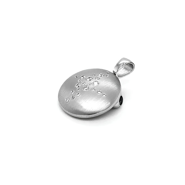 JORG HEINZ INTERCHANGEABLE 18CT WHITE GOLD DIAMOND CLASP AND PENDANT (Image 2)