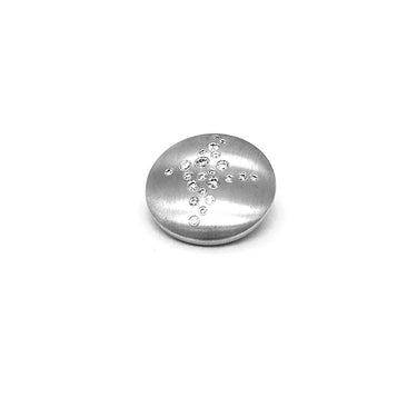 JORG HEINZ INTERCHANGEABLE 18CT WHITE GOLD DIAMOND CLASP AND PENDANT