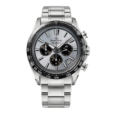 SLGC007 - GRAND SEIKO EVOLUTION 9 TITANIUM AND CERAMIC TENTAGRAPH SNOW-BLUE DIAL ON BRACELET