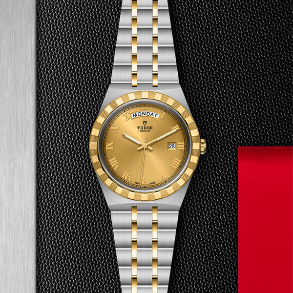 TUDOR ROYAL STEEL & YELLOW GOLD 41MM (Image 2)