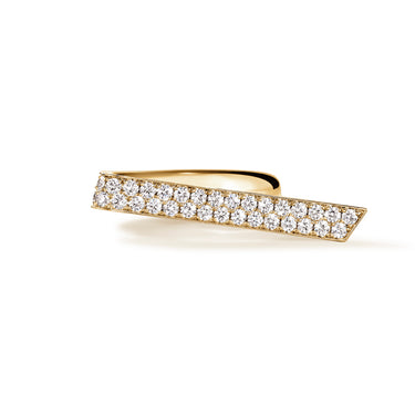 HEARTS ON FIRE INSIDE/OUT 18CT YELLOW GOLD DIAMOND FLIP RING