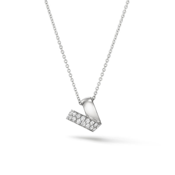 HEARTS ON FIRE INSIDE/OUT 18CT WHITE GOLD MULTI-WEAR DIAMOND PENDANT (Image 3)
