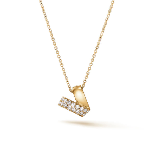 HEARTS ON FIRE INSIDE/OUT 18CT YELLOW GOLD MULTI-WEAR DIAMOND PENDANT (Image 3)