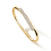 HEARTS ON FIRE INSIDE/OUT 18CT YELLOW GOLD DIAMOND FLIP BANGLE (Thumbnail 2)