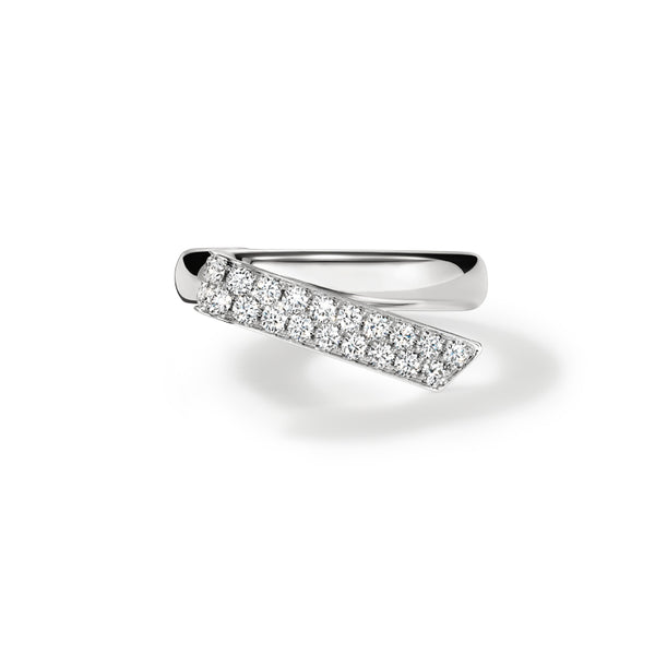 HEARTS ON FIRE INSIDE/OUT 18CT WHITE GOLD DIAMOND FLIP RING (Image 1)