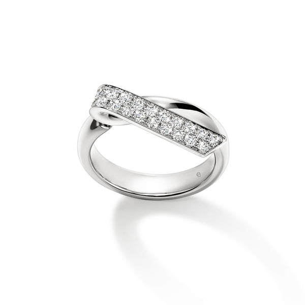 HEARTS ON FIRE INSIDE/OUT 18CT WHITE GOLD DIAMOND FLIP RING (Image 2)