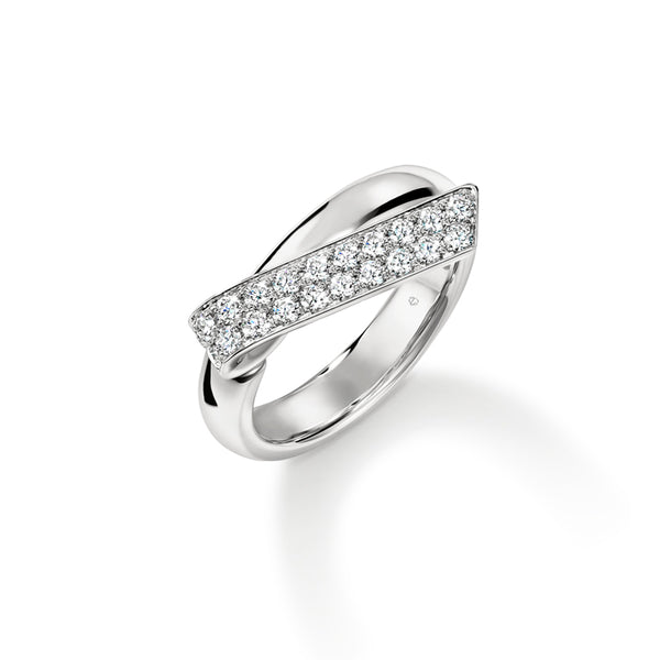 HEARTS ON FIRE INSIDE/OUT 18CT WHITE GOLD DIAMOND FLIP RING (Image 3)
