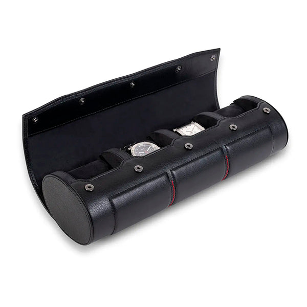 BUBEN & ZORWEG NITRO 4 BLACK WITH RED STITCHING (Image 1)