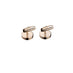 CHOPARD 'L.U.C.' RUCHE DECOR ROSE GOLD PVD FINISH CUFFLINKS (Thumbnail 2)